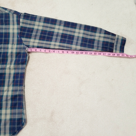 Vintage Pendleton Plaid Flannel Shirt 100% Virgin Wool *Made In USA* mens Size M - Picture 13 of 14
